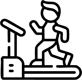 Fully Equipped Gymnasium Icon