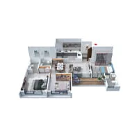 Atrium Montaire Balewadi 3 BHK Floorplan